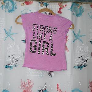 The Children's Place  " STRONG LIKE A GIRL TEE